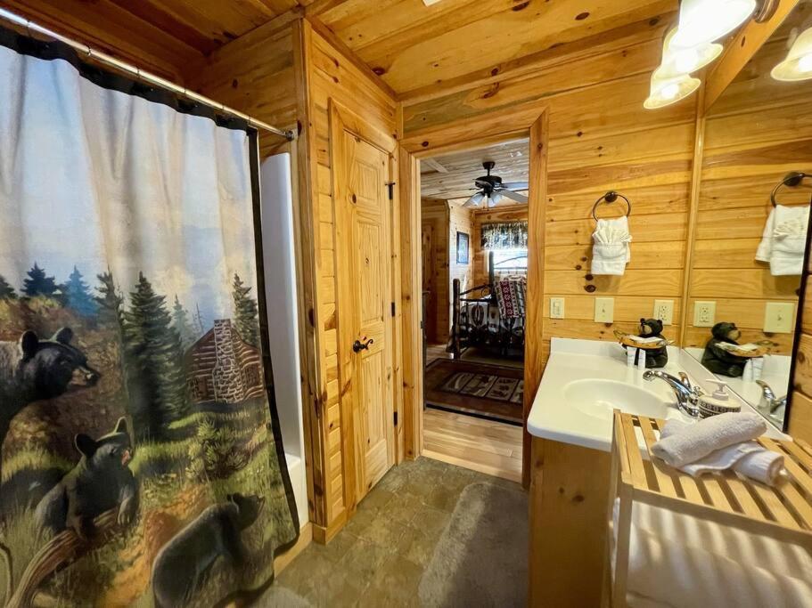 2 Bed Cabin Hot Tub Close To Helen #16 Eksteriør bilde