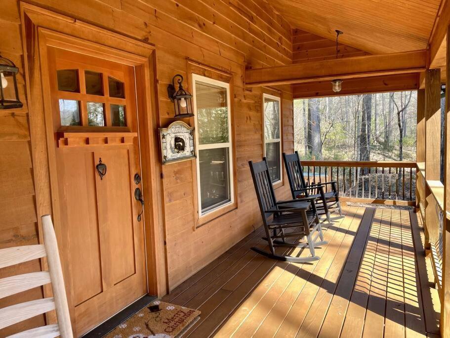 2 Bed Cabin Hot Tub Close To Helen #16 Eksteriør bilde